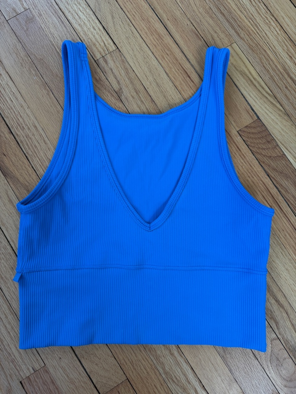 lululemon athletica Ribbed V-Neck Cropped Tank